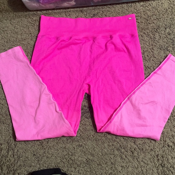 💥Brand New💥 PINK Active Ombré Leggings - Picture 1 of 4